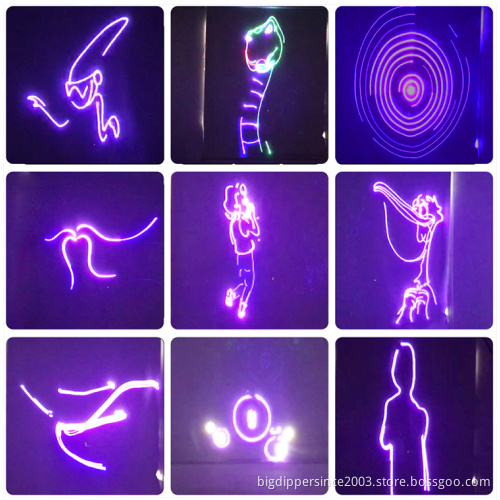 Big Dipper RGB 1w full color animation laser pure ld laser light DJ Laser Light Show Projector